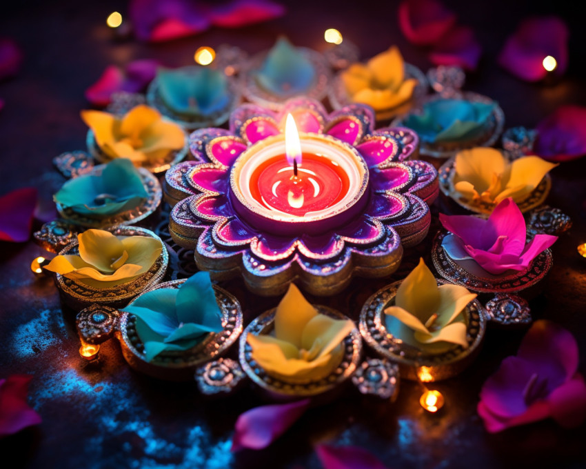 Mesmerizing Diwali Rangoli Patterns for Your Diwali Wishes