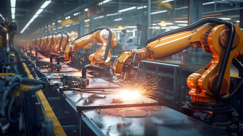 Robotic Arms Convey the Efficiency of Modern Production