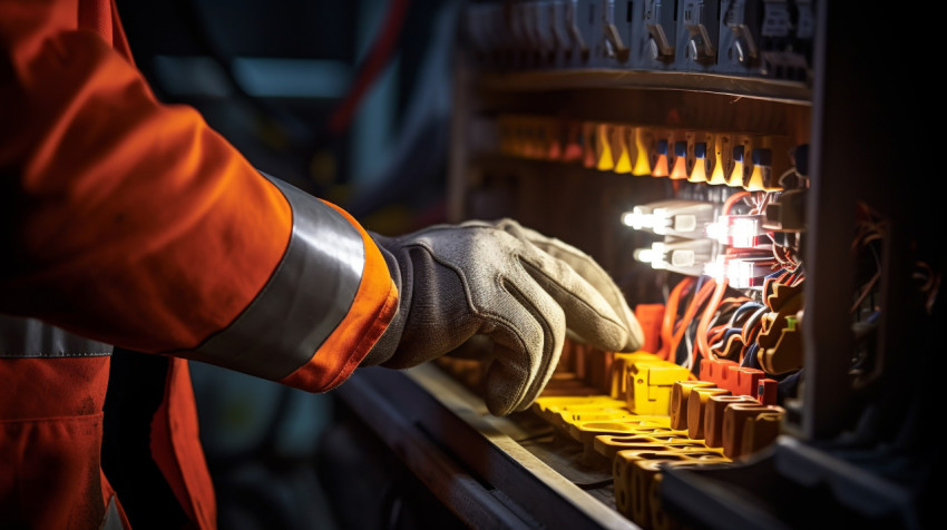 Hands on the Controls of Heavy Machinery