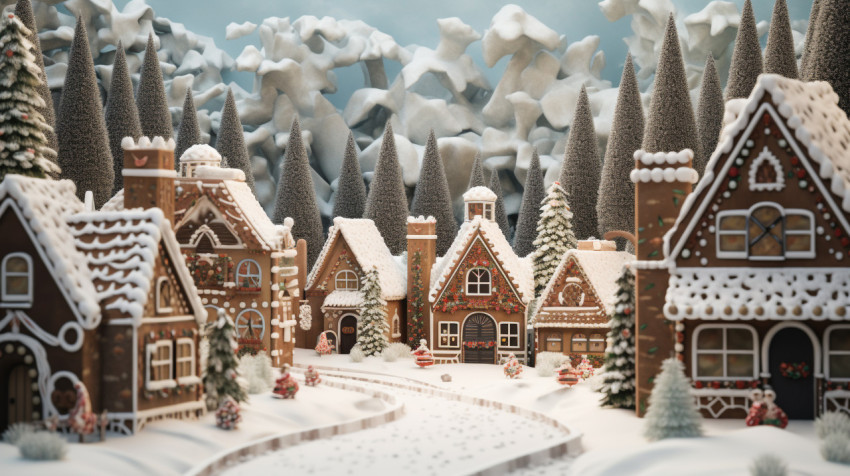 Winter Wonderland Gingerbread Village Winter Wonderland Gingerbread Village