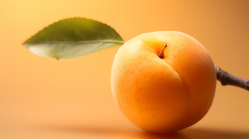 Juicy Apricot Close-Up