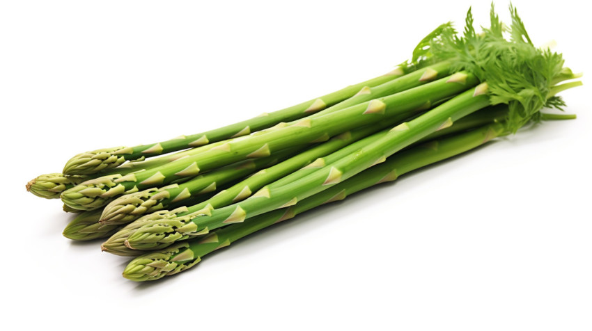 Close-up of fresh asparagus spear