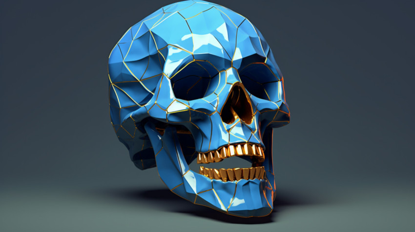 Medical 3D Skull Model