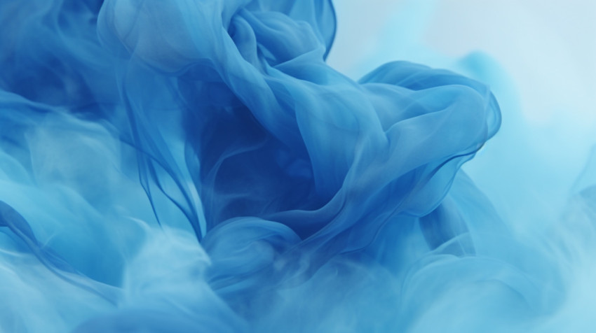 a photo of a blue liquid