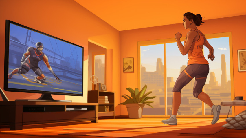 HIIT workout in the comfort of your own home