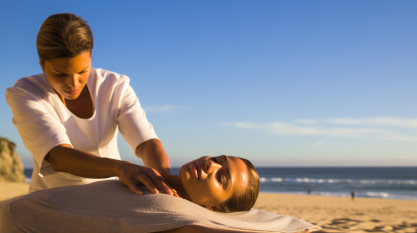 Relaxing Massage on the Beach