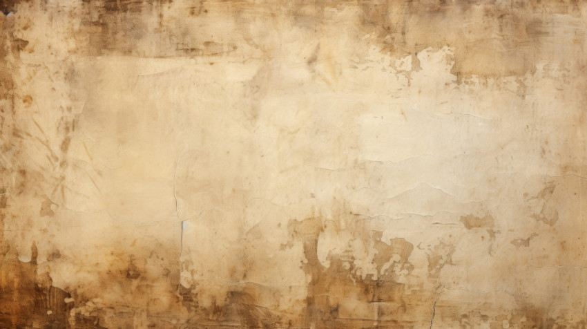 Vintage paper backdrop featuring scratches and stains for a rustic aged look