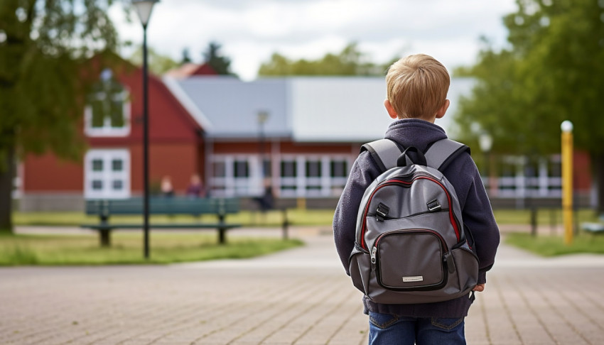 Back to School Boy