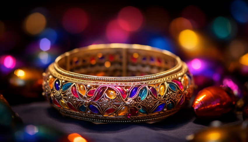 Jewelry Bracelet with Vibrant Colors