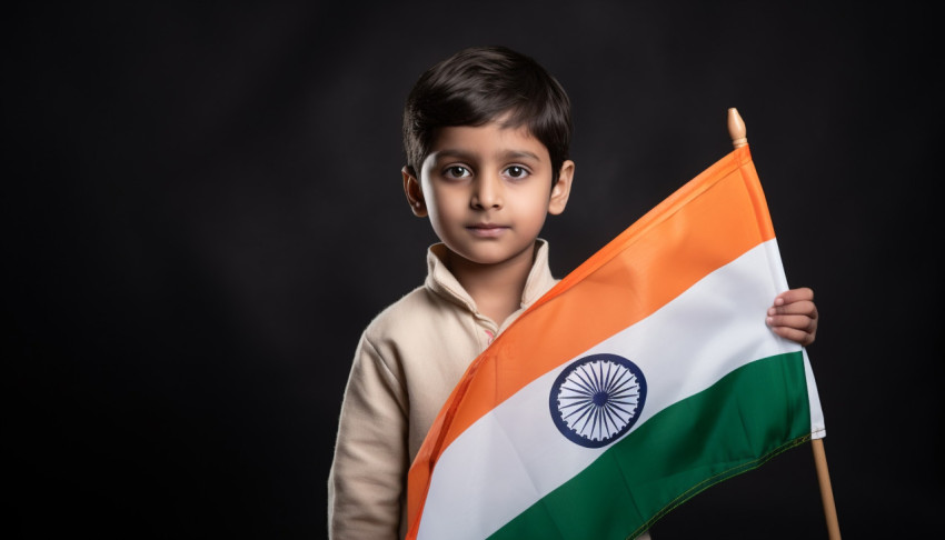 Childs Love for India