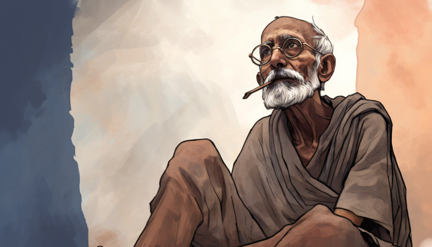 gandhi image wallpapers of india full colour