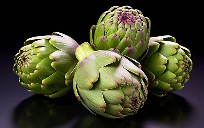 Beautiful Artichokes in Natural Light Beautiful Artichokes in Natural Light