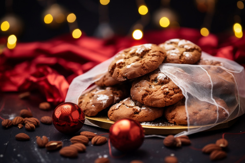 A picture of Christmas cookies decorated for the holidays