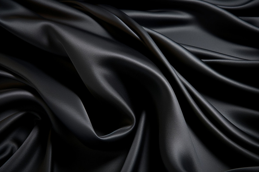 Black fabric backdrop