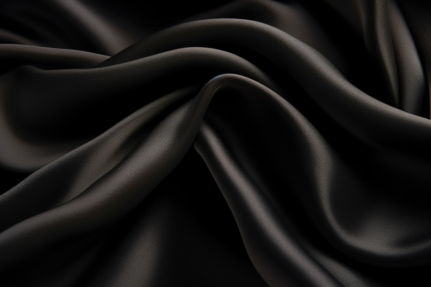 Black fabric backdrop