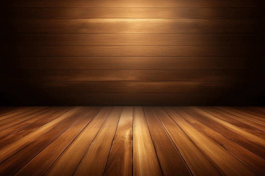 An empty wooden panel background image