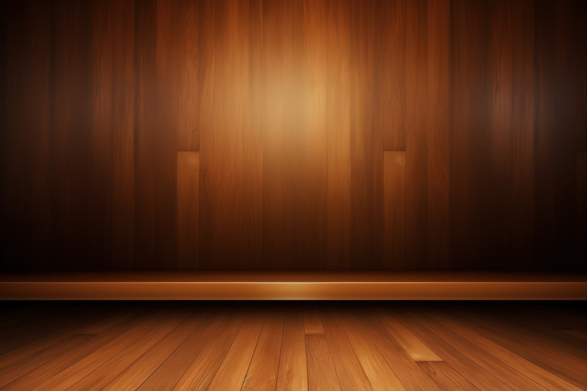 An empty wooden panel background image