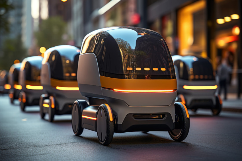 Future of city logistics seamless autonomous delivery services,