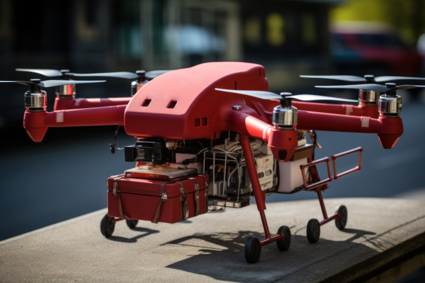 Efficient hospital network drones facilitating medical supply tr