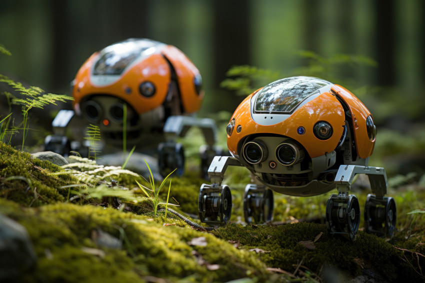 Immersive wilderness expeditions led by expert robotic guides, f