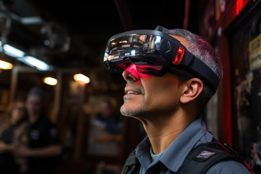 Ar glasses in action first responders undergo realistic simulate