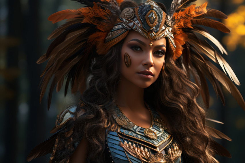 Mythical creature costumes from diverse ancient cultures