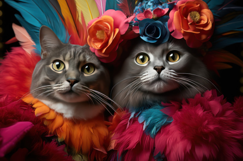 Festival venetian carnival costumes for beloved pets