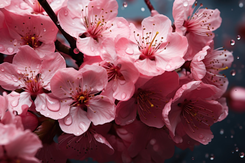 Blossom symphony cherry petals