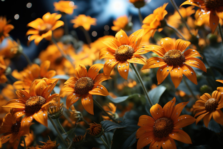 Fantasy blooms sunflower serenade with fairies