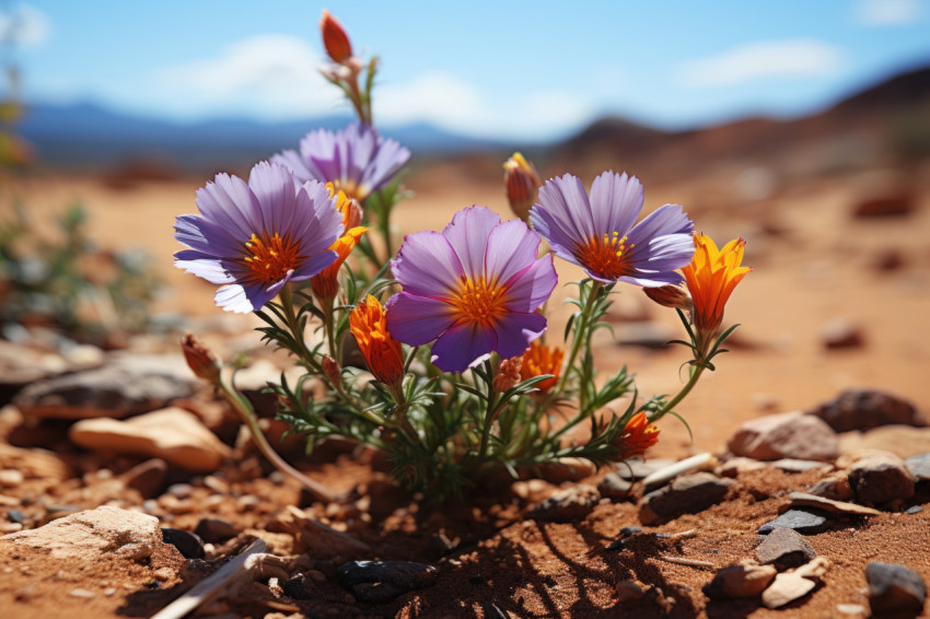 Time lapse showcases desert blossoms after a refreshing rainfall