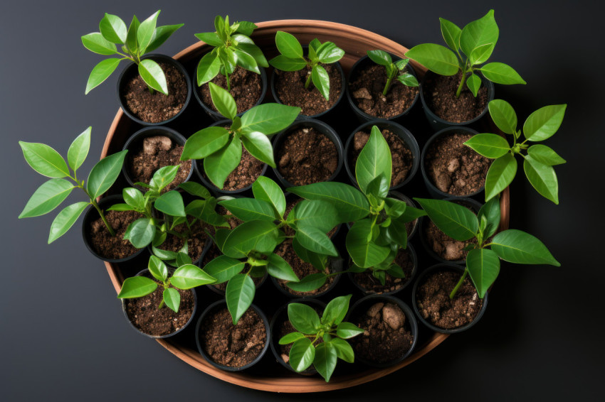 A calendar highlighted with fresh green leaves for earth day