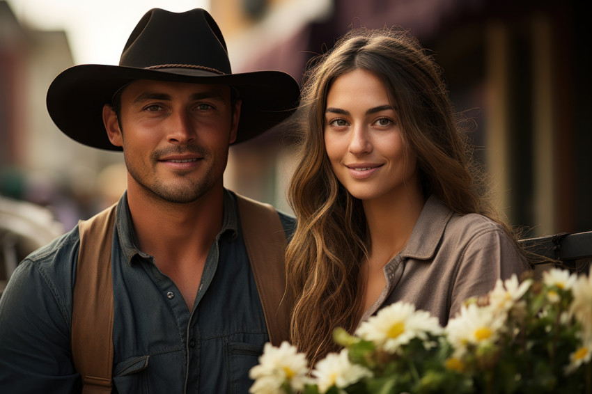 Couple experiences the romance of a historic town tour