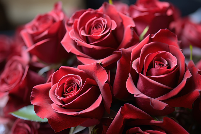 Red roses on a map signifying worldwide affection