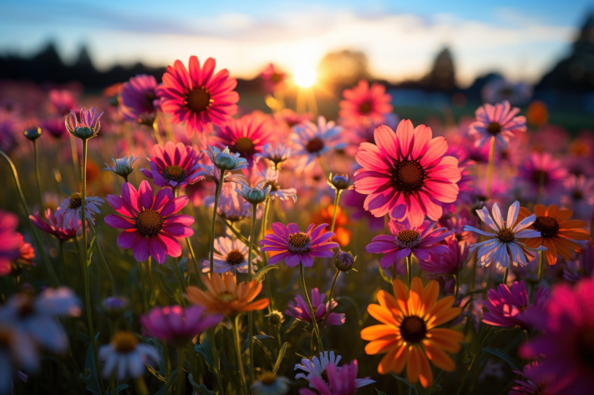 Meadow colors amidst first light