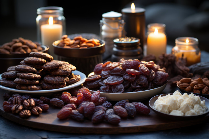 Explore the culinary wonders of dates through this irresistible dessert presentation