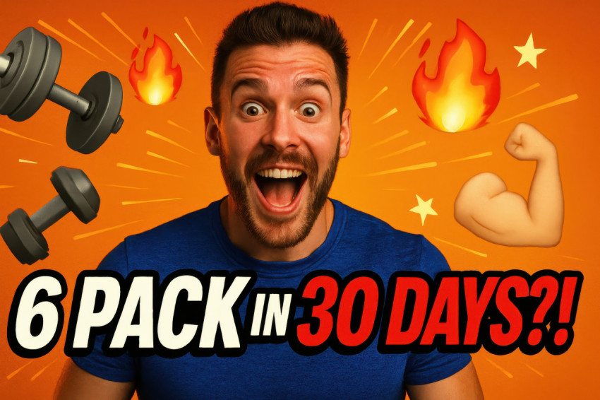 Energetic fitness coach with excited face