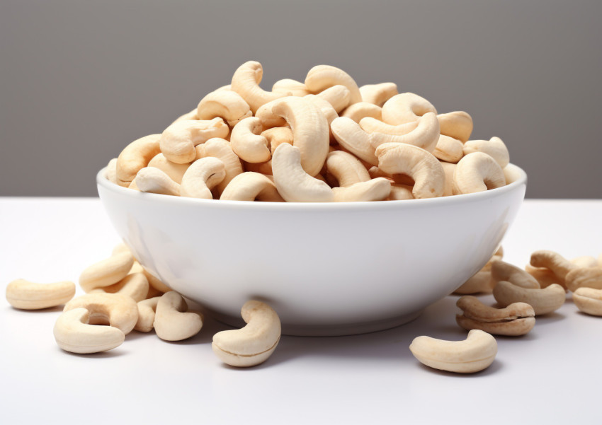 A Bowl of Whole Cashews