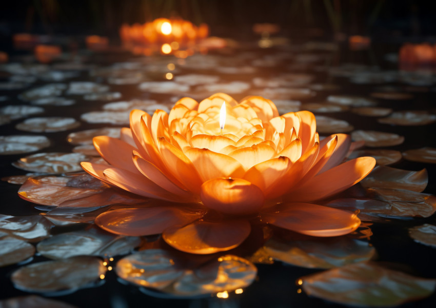 Lotus Flower Lamp