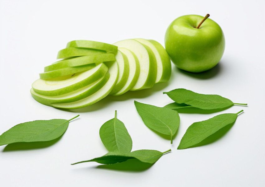 Juicy Green Apple Quarters