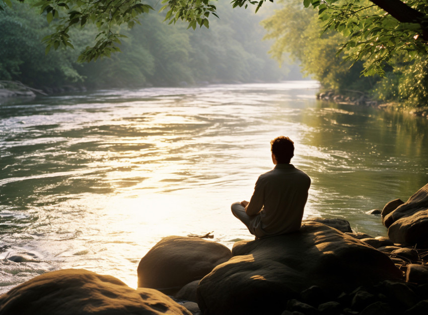 Serenity by the Riverbank