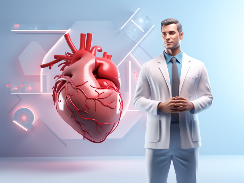 Cardiologist, Health and Medical stock image