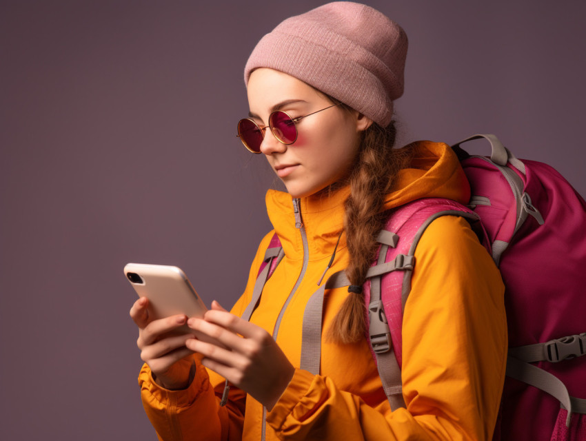 Traveler Checking Flight Info