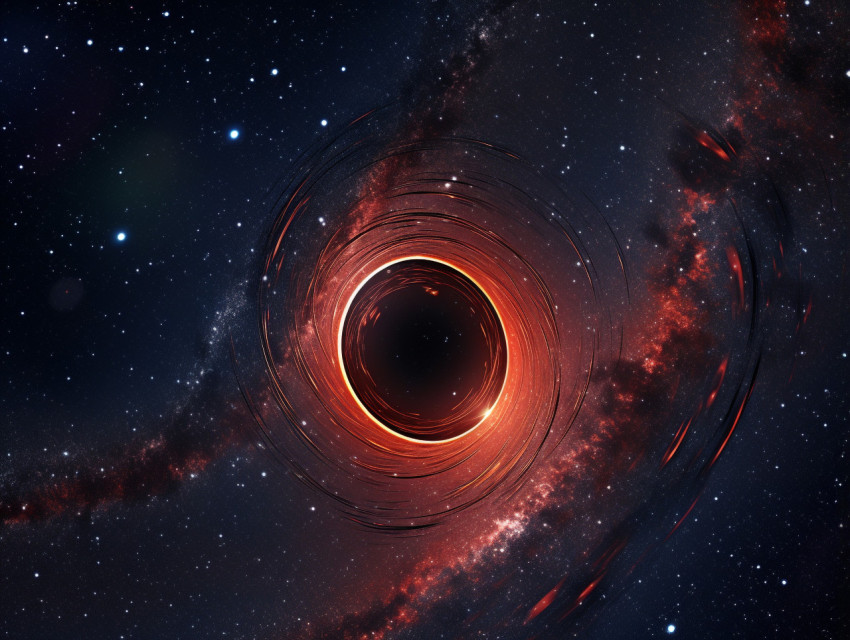 Black Hole Photo Taken Using Radio Telescope