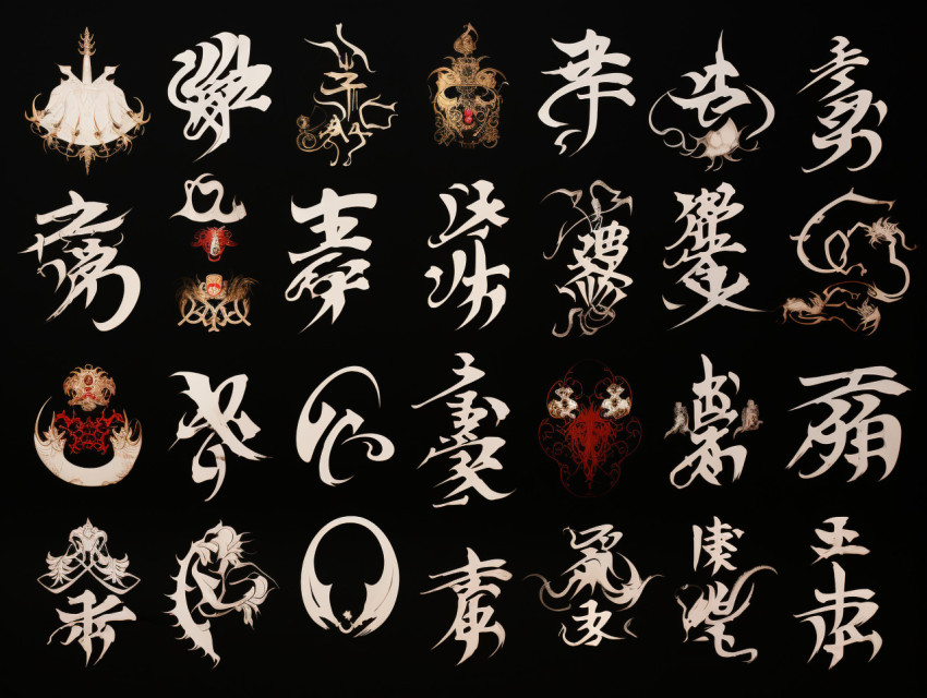 Traditional Japanese Calligraphy Art