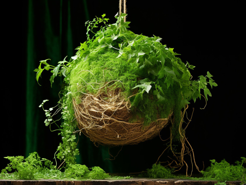 A Living Plant Ball