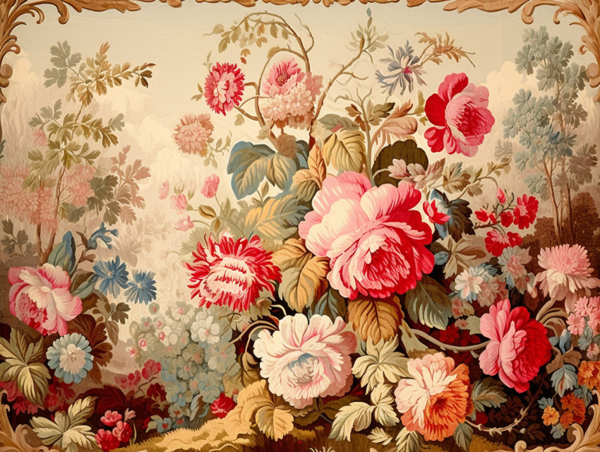 A photo of a aubusson tapestry craft