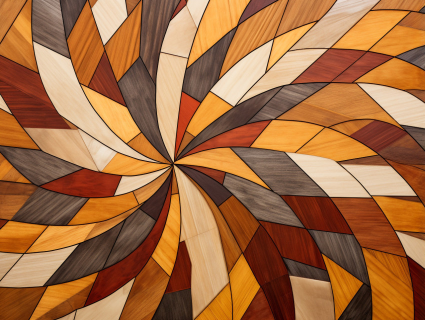 Marquetry close-up