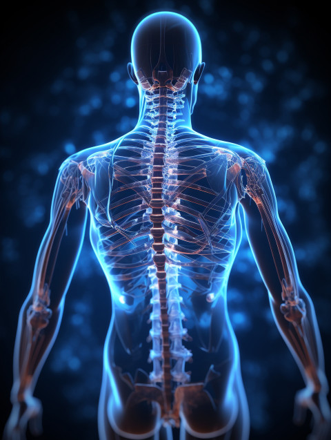 Photo skeleton 3d, Health and Medical stock image