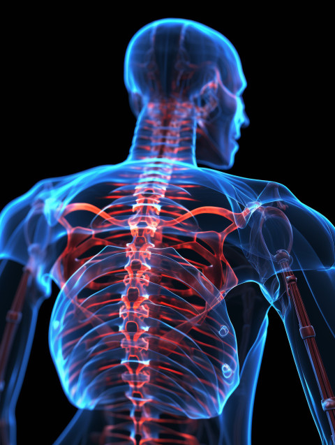 Photo skeleton 3d, Health and Medical stock image