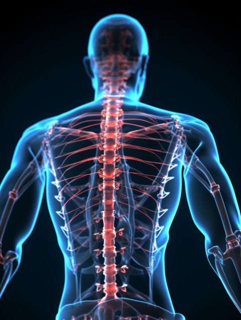 Photo skeleton 3d, Health and Medical stock image